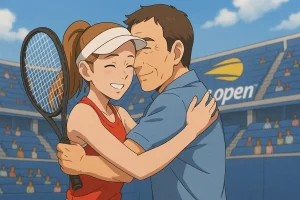 Emma Navarro thanks her dad after 2024 US Open run