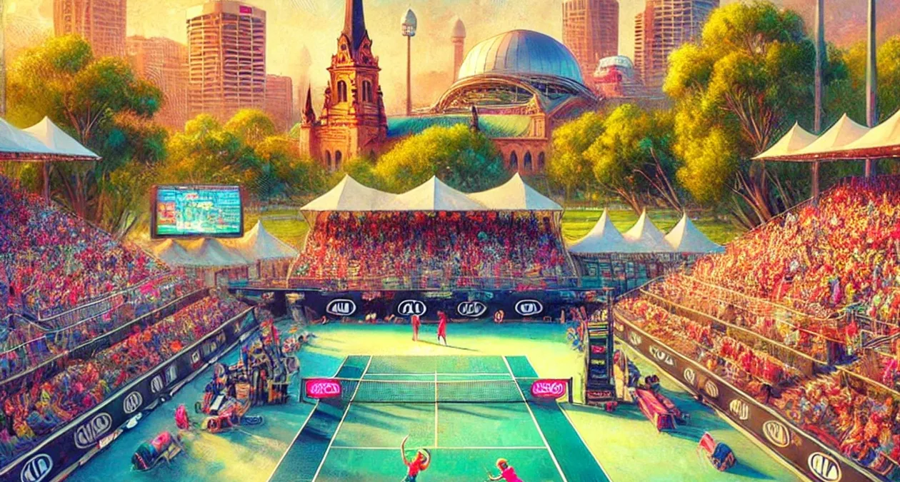 Image portraying the Adelaide International WTA Tournament
