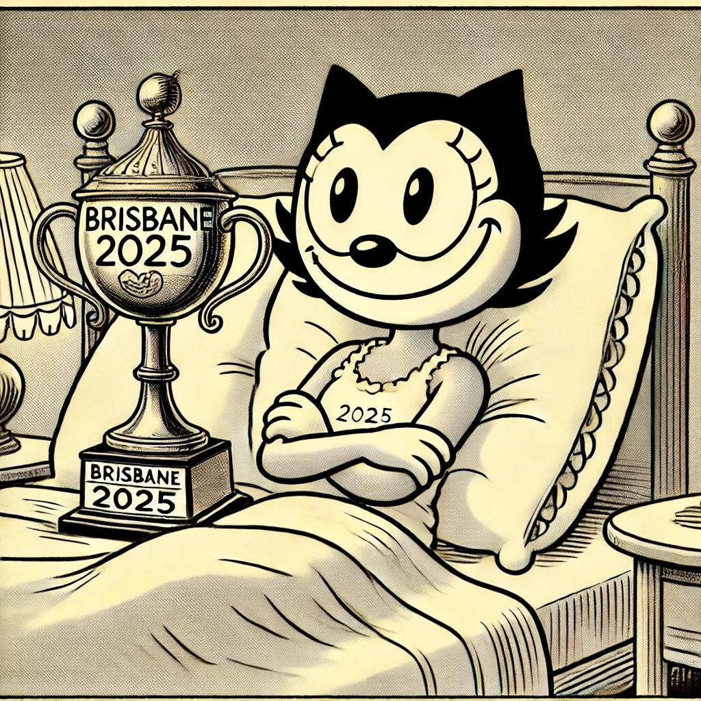 Sabalenka wins Brisbane International 2025 Cartoon