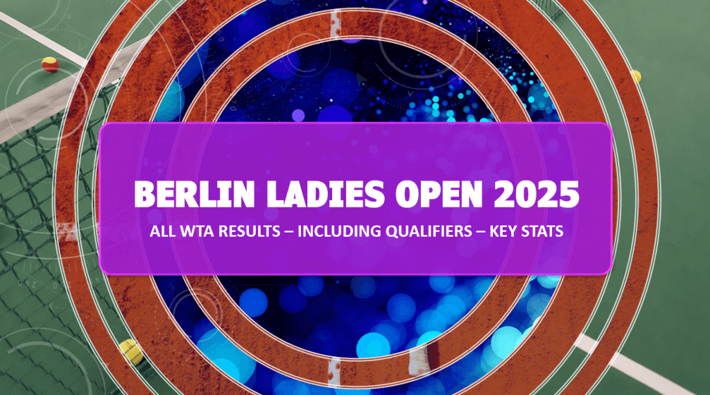 2025 Berlin Ladies Open WTA Results (Confirmed & Updated) Including Qualifiers – Detailed Stats From Quarterfinals to Final