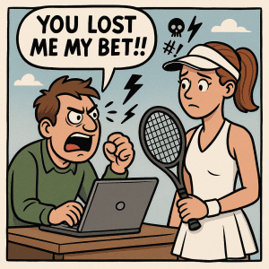 Bet, Rage, Repeat? – WTA Unveils Disturbing Link Between Online Abuse and Gambling