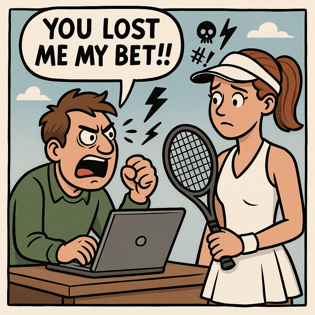 Bet, Rage, Repeat? – WTA Unveils Disturbing Link Between Online Abuse and Gambling