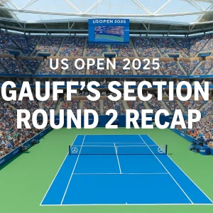 Coco Gauff and Naomi Osaka Lead Their Quarter in Round 2 Action