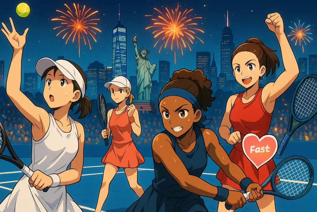 2025 US OPEN Women’s Results (Confirmed & Updated) Including Qualifiers – Detailed Stats From Quarterfinals to Final