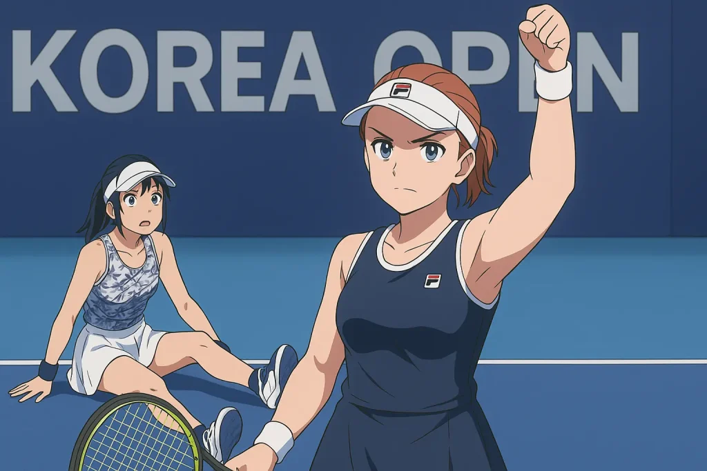 Krejcikova At It Again In a Tiebreak in Korea Open: Raducanu Sees 3 Match Points Saved