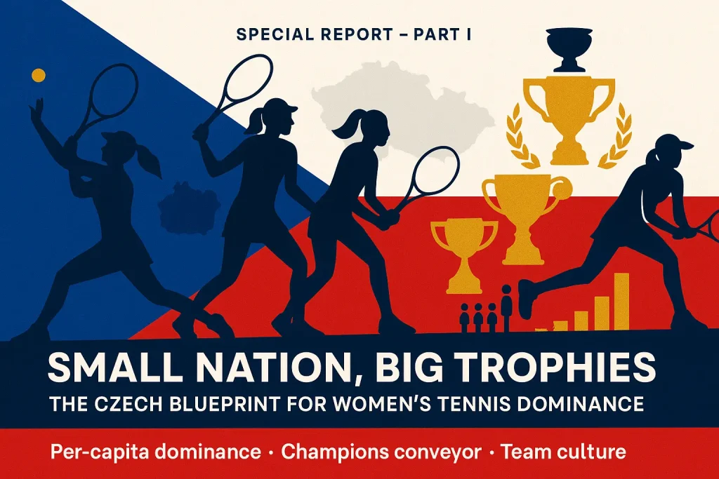 Small Nation, Big Trophies: The Czech Blueprint for Women’s Tennis Dominance (Part I)