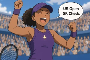 Naomi Osaka Edges Karolina Muchova in US Open Quarterfinal by Small Margins