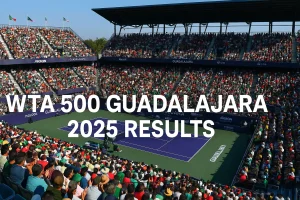 2025 Guadalajara WTA Results Including Qualifiers & Stats From Quarterfinals to Final