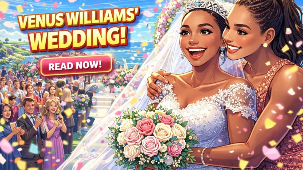 “Forever Proud To Stand Beside You”: Serena Williams Reacts to Venus’s Wedding Moment