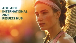 Adelaide International 2026 Results: Full Match Scores, Daily Highlights and Key Stats (WTA 500)