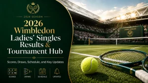 Wimbledon 2026 Ladies’ Singles: Results, Draw, Scores & Schedule