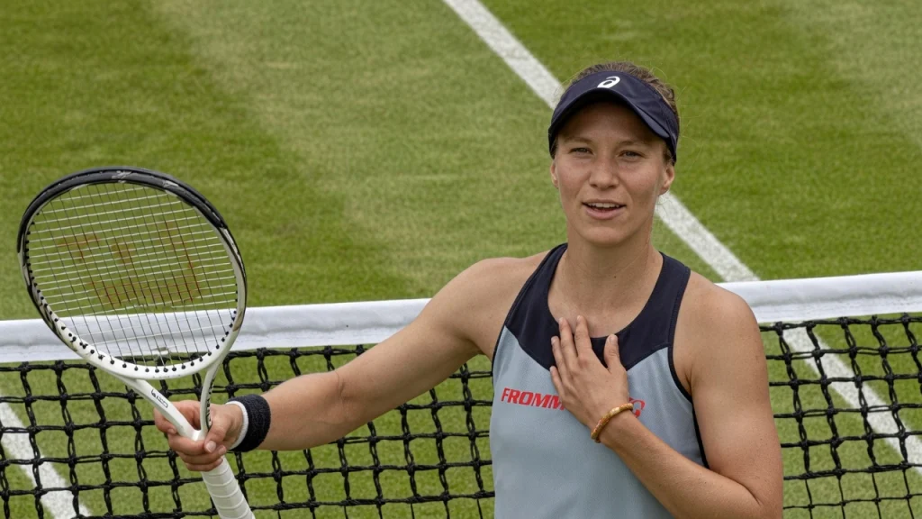 Qualifier Viktorija Golubic Beats Sofia Kenin Twice, Then Takes Out Ann Li to Reach Nottingham Semi-Finals