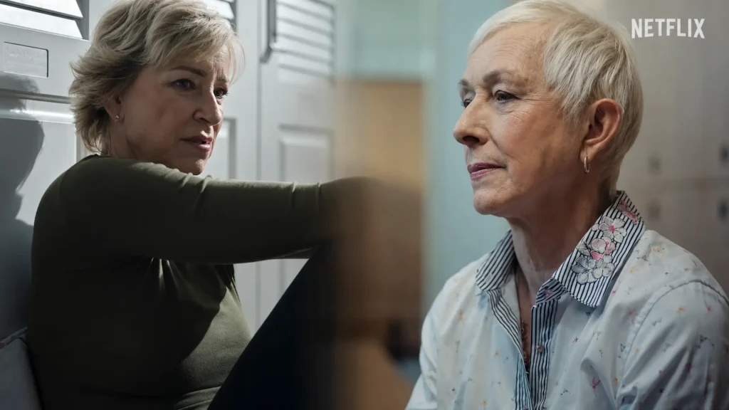 Chris Evert and Martina Navratilova together as close friends after their legendary tennis careers