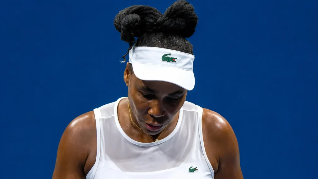 Venus Williams reflects after her defeat at the 2026 US Open in New York