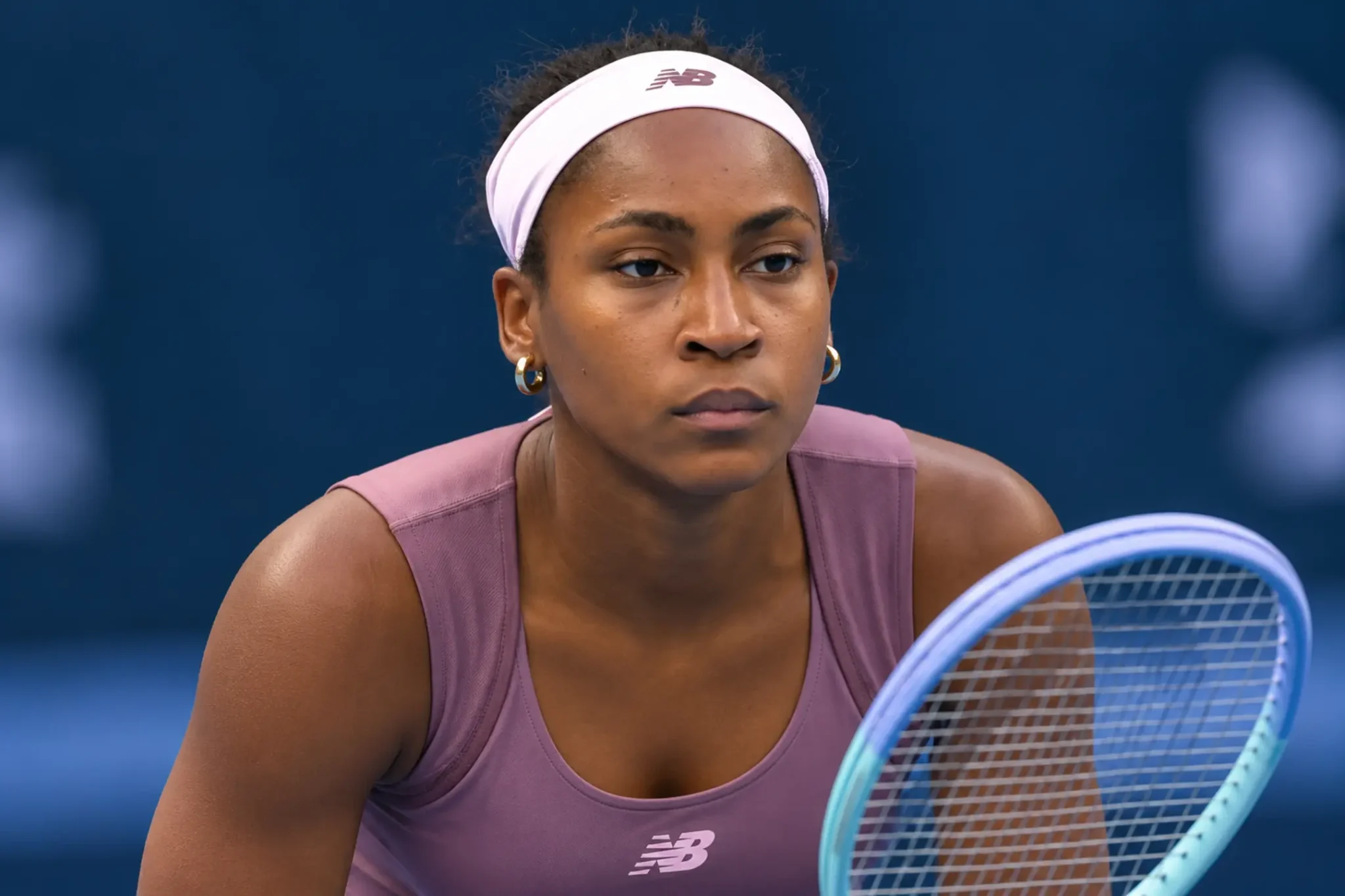Coco Gauff competes at the 2026 China Open in Beijing